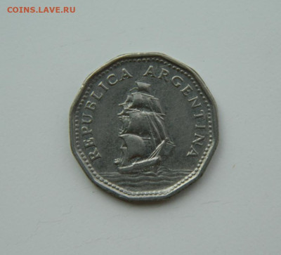 Аргентина 5 песо 1962 г. (Парусник) до 20.07.24 - DSCN9657.JPG