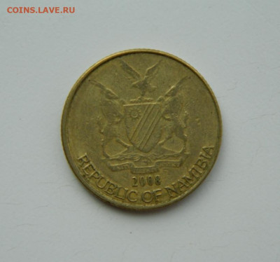 Намибия 1 доллар 2008 г.(Фауна)  до 20.07.24 - DSCN9727.JPG
