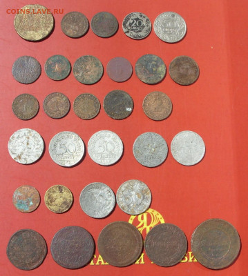 30 монет копанина Франция, Австрия, Польша, Германия, Россия - SDC16100.JPG
