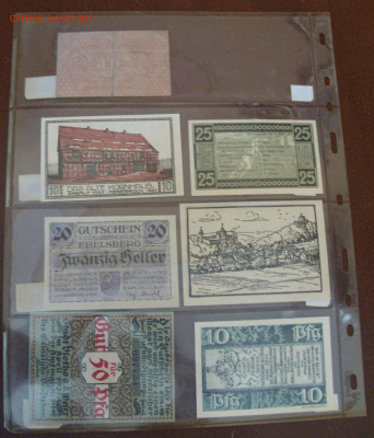 17 нотгельдов Германия 1910-е-1920-е гг. - SDC16093