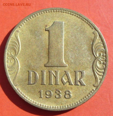 1 динар Югославия 1938. - SDC16128.JPG