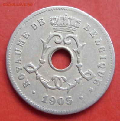 5 центов Бельгия 1905. - SDC16139.JPG
