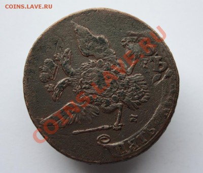 5 копеек 1764г. ММ - Перечекан с 10к. До 26.01.2012г.в 21:00 - 5 копеек 1764г. ММ перечекан (4)