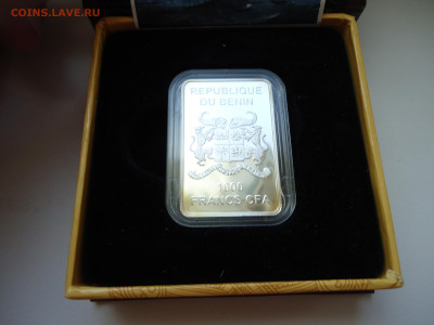 Бенин 1000 франков 2015 года  Викинг Рыцарь - 6.JPG