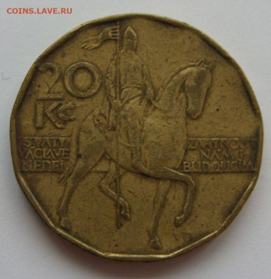 20 крон Чехия. - 20 крон Чехия 1993 - 1