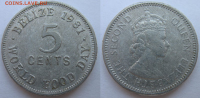 Белиз 5 центов 1981 г. WFD  До 22.07.24 - Белиз 5 центов 1981.JPG