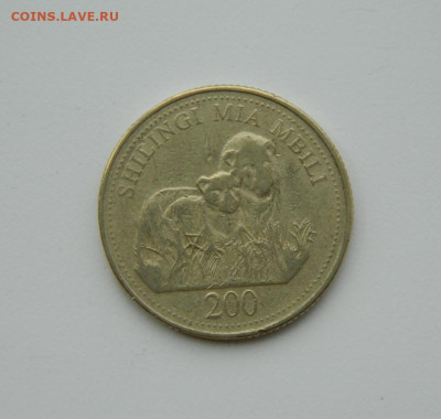 Танзания 200 шиллингов 1998 г. (Фауна) до 24.07.24 - DSCN9488.JPG