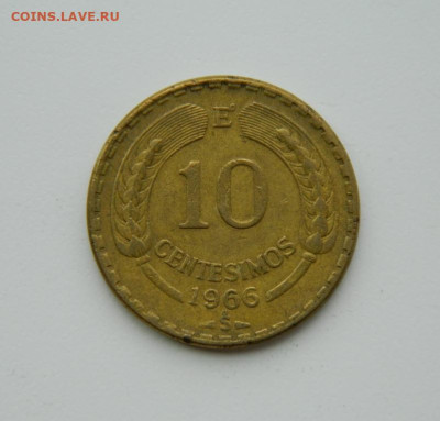 Чили 10 сентесимо 1966 г. (Кондор). до 24.07.24 - DSCN9492.JPG