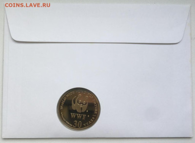 КПД Крона Шайба Памятная медаль Жетон Белый медведь WWF - kpd_krona_shajba_pamjatnaja_medal_zheton_belyj_medved_fond_dikoj_prirody_fauna_marka_sssr_wwf_pruf (1)