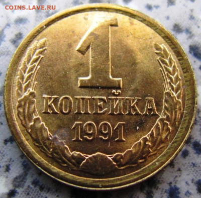 1 копейка 1991 л Брак Солнечное затмение - IMG_3519.JPG