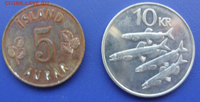 Исландия 2 штуки. 1960, 2006. - Исландия 2 шт - 1