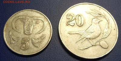 Кипр 2 штуки. 1988-1994. - Кипр 2 штуки - 1