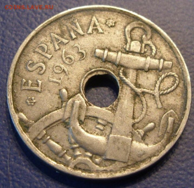 50 сентимо Испания 1963. - 50 сентимо Испания 1963 – 2