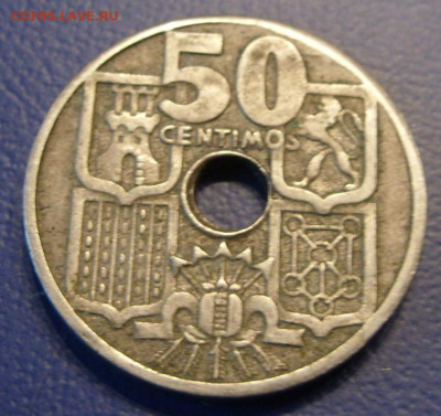 50 сентимо Испания 1963. - 50 сентимо Испания 1963 – 1