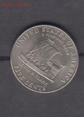 США 2004 5 ц (Д) 200 лет экспедиции Льюиса и Кларка лодки - 247а