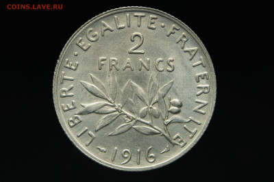 aUNC Франция 2 франка 1916 Марианна. до 27.07 - _DSC7780.JPG