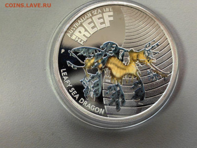 50 центов 2009 Австралия, Морской дракон, Ag999, до 29.07 - ЯЯ Морской дракон-1