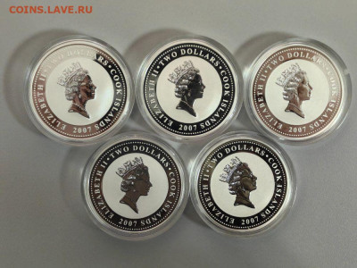 2дол 2007 О-ва Кука - Мотоциклы Ag999 (5шт), до 29.07 - ЯЯ Мото Кука-3