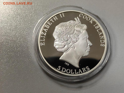 5дол 2013 О-ва Кука - Носорог. Дюрер, Ag925, до 29.07 - ЯЯ Носорог-3