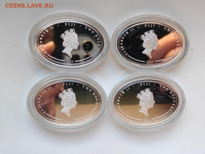 2дол 2010 Фиджи - Подводные лодки, Ag999, до 29.07 - ЯЯ Подводные лодки-2