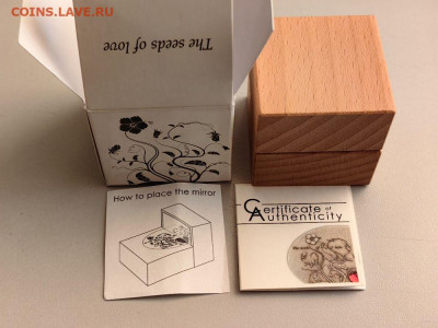 5дол 2011 О-ва Кука - Семена любви, Ag999, до 29.07 - ЯЯ Семена любви-4