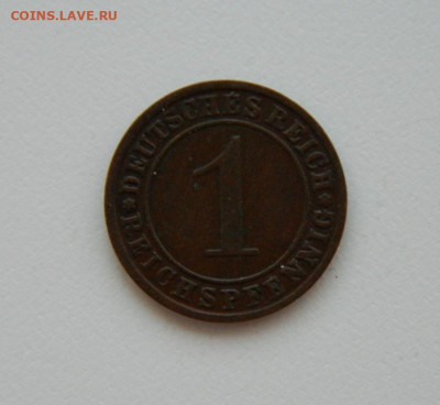 Германия 1 рейхспфенниг 1925 г. "J" до 29.07.24 - DSCN9978.JPG