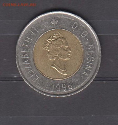 Канада 1996 2 $ медведь до 30 07 - 132