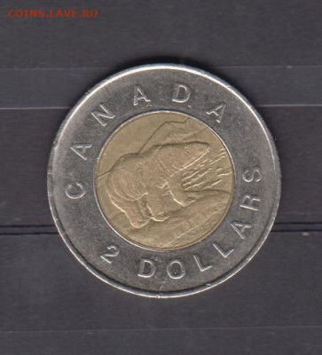 Канада 1996 2 $ медведь до 30 07 - 132а