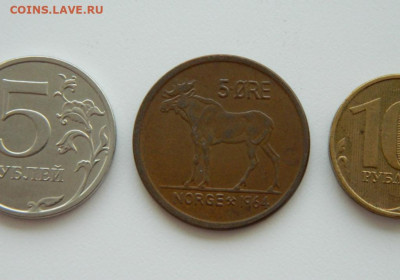 Норвегия 5 эре 1964 г. (Фауна) до 31.07.24 - DSCN0146.JPG
