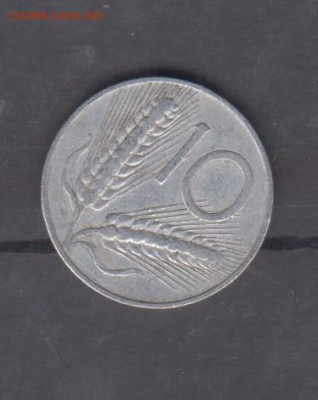 Италия 1951  10 лир до 02 08 - 211а