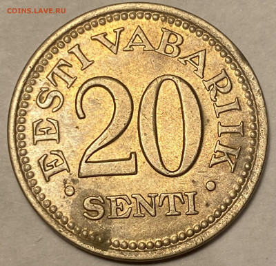 20 сентов (senti) 1935 года - IMG_3925
