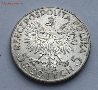 злотых 1934 года Ядвига - IMG_3741.JPG