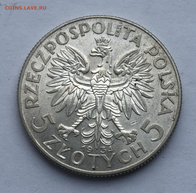 злотых 1934 года Ядвига - IMG_3740.JPG
