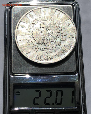 10 злотых 1935 Польша, Юзеф Пилсудский - IMG_4108.JPG