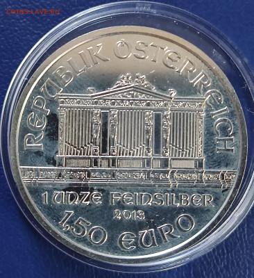 1,5 евро Филармоник 1 унц 2013 до 04.08.24 в 22.00 МСК - IMG_20240729_172116