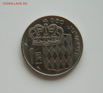 Королевство Монако 1 франк 1960 г. до 04.08.24 - DSCN0376.JPG