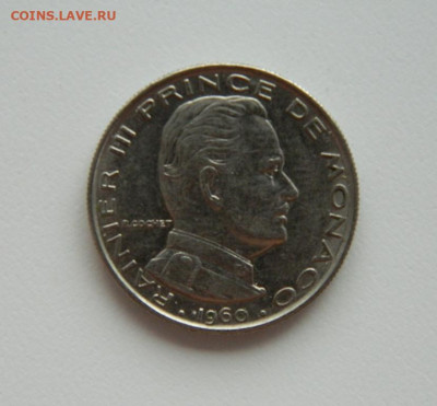 Королевство Монако 1 франк 1960 г. до 04.08.24 - DSCN0377.JPG
