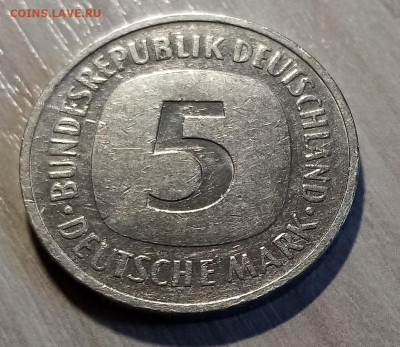 ФРГ 5 марок 1990 г до 4.08 - фрг.1
