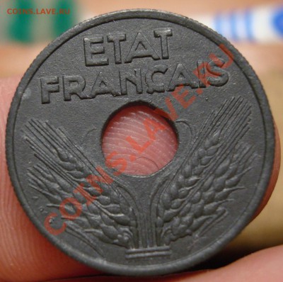 Франция 10 сантимов 1942 г. цинк до 29.01 в 21,30 - DSC02697.JPG