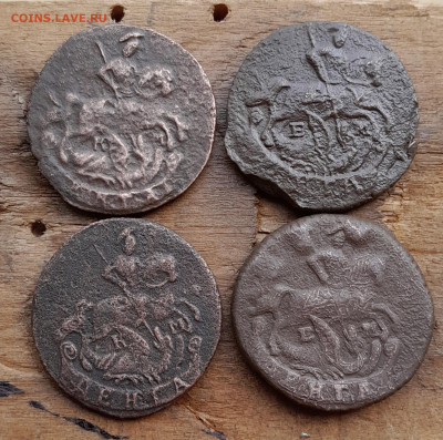 Денга 1783, 1793, 1795, 1796. - 20240802_162050
