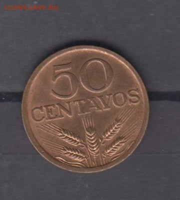 Португалия 1975 50 сентаво ( в блеске) до 10 08 - 92
