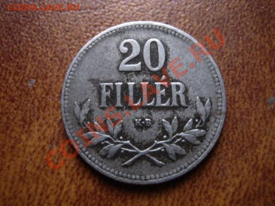 Венгрия 20 филеров 1917 железо до 26.01.12 в 21.00 М - IMG_2782