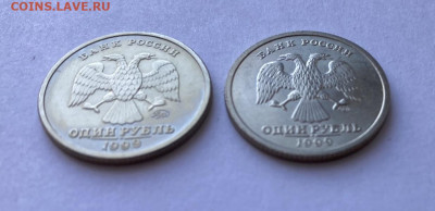 1 рубль Пушкин 1999 ММД и СПМД UNC - П_1_4.JPEG