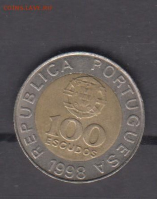 Португалия 1998 100 эскудо до 11 08 - 20