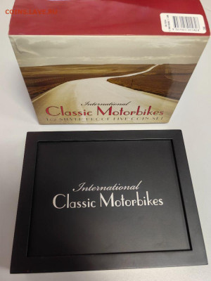 1дол 2008 Тувалу, Классические мотоциклы (5шт), Ag999, до 13 - ЯЯ Мото Тувалу - 4