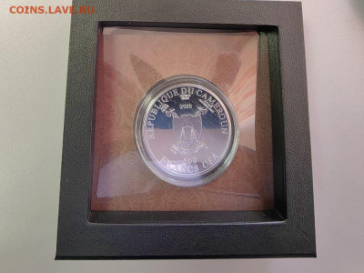 500фр 2020 Камерун Густав Климт - Ожидание, Ag999, до 13.08 - ЯЯ Ожидание Климт-4