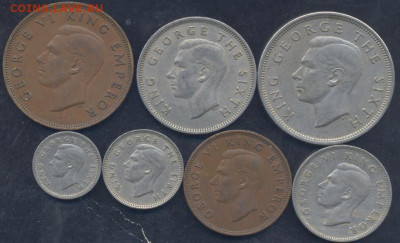 2 пенни- полукрона 1947-1951 г.г.12.0 - Георг Шестой