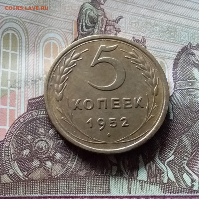 5 копеек 1952. До 16.08.24 в 22.00 - 20240811_131949