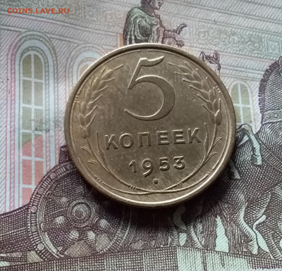 5 копеек 1953. До 16.08.24 в 22.00 - 20240811_132159