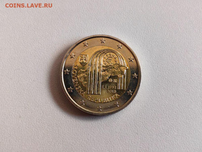 2евро Словакия 2018 25 лет Словакии, до 18.08 - 2018 Словакия 25лет -1